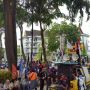 Buruh Batam Berdemo di Depan Graha Kepri, Tuntut Kenaikan UMK Setelah BBM Naik