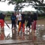 Banjir Surut, Siswa dan Guru SMKN 1 Temon Kerja Bakti Bersihkan Sekolah