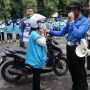PNM dan Jasa Raharja Beri Pelatihan Safety Riding Peluk Mekaar untuk Cegah Kecelakaan