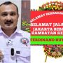 Ucapkan Perpisahan ke Anies, Ferdinand Hutahaean Unggah Karangan Bunga: Selamat Tinggal Hambatan Kemajuan Jakarta