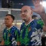 Presiden FIFA dan Ketum PSSI Main Bola Bareng di Stadion Madya
