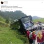 CEK FAKTA: Benarkah Bus Pembawa Relawan Anies Baswedan Kecelakaan?