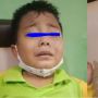 Gemas! Bocah Lelaki Ini Nangis Tak Tega Lawan Teman Cewek yang Ejeknya: Kata Mama Gak Boleh
