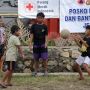 Posko Pengungsian Korban Banjir Bandang di Jembrana Bali