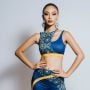 Kenakan Gaun Bertema Matahari, Andina Julie Curi Perhatian di Ajang Miss Grand International 2022