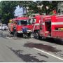 Buntut Kebakaran Pabrik Triplek, Polisi Berlakukan Rekayasa Lalu Lintas di Jalan Soekarno Hatta Bandung