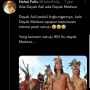 Heboh Helmi Felis Sebut yang Setuju IKN hanya 'Dayak Medsos' bukan 'Dayak Asli', Begini Tanggapan Netizen