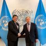 Sambangi Markas PBB, Menko Airlangga Tuai Dukungan dari Antonio Guterres