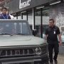 Kunjungi Pameran Indo Defence 2022, Menteri Pertahanan Prabowo Subianto Kemudikan Rantis Elektrik Morino MV Cruiser