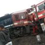Masinis dan Asisten Dilarikan ke Rumah Sakit Usai Tabrakan 2 KA Babaranjang di Stasiun Rengas