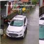 Terekam CCTV, Ada Penampakan Janggal di Mobil Ini