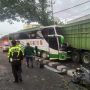 Kecelakaan Bus vs Truk di Ringroad Selatan, Satu Orang Meninggal Dunia di Tempat