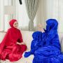 Bak Ikan Cupang, Penampilan 2 Selebritis Malaysia Kenakan Gamis Lebar Curi Perhatian