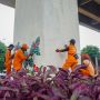 Percantik Kawasan, Kolong Tolong Becakayu Dihias Mural