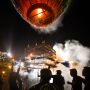 Kemeriahan Festival Balon Udara Panas di Myanmar