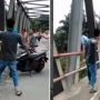 Panik Dihakimi Massa, Maling Nekad Loncat dari Atas Jembatan