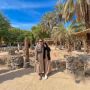 Cantik Bercadar, Ayu Dewi Kunjungi Tempat Bersejarah di Madinah Bareng Suami