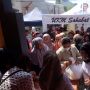 Bantu Tekan Pengeluaran Ekonomi Rumah Tangga, UKM Sahabat Sandi Makassar Gelar Pasar Sembako Murah