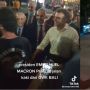 VIDEO Emmanuel Macron Jalan Kaki hingga Gendong Balita di Sekitar GWK, Warga Histeris