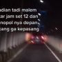 Viral Mobil Tanpa Plat Nomor Lewat Jalur Motor di Jembatan Suramadu