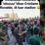 Heboh Pendukung Arab Saudi Selebrasi "Siuuu Ronaldo" Setelah Hajar Argentina 2-1, Dibandingkan dengan Messi