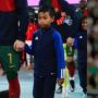 Cristiano Ronaldo Gandeng Bocah Asal Indonesia saat Laga Portugal vs Ghana di Piala Dunia 2022