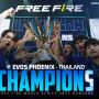 Evos Phoenix Juara Free Fire World Series 2022 Bangkok