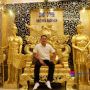 Sultan Banget! Pria Ini Punya Rumah Hingga Perabot Berlapis Emas