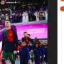 Fakta Menarik Ulul Albab El Ibrahim, Bocah Indonesia Yang Digandeng Ronaldo di Piala Dunia