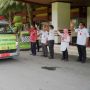 Dua Unit Ambulans dan Tiga Mobil Penunjang Diberangkatkan Pemkab Kediri ke Cianjur