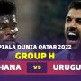 Prediksi Ghana vs Uruguay di Grup H Piala Dunia 2022: Laga Penentuan Sekaligus Ajang Balas Dendam