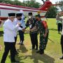 Gubernur Andi Sudirman Dampingi Wapres KH Maruf Amin ke Wajo Naik Helikopter