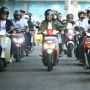 Menteri Pemberdayaan Perempuan dan Perlindungan Anak Bintang Puspayoga Jelajahi Kota Bandung Pakai Motor Listrik