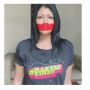 Jelang Pengesahan RKUHP, Melanie Subono Pasang Bendera Kuning dan Plester Mulut