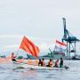 Warga Jayapura Konvoi di Laut Dukung Belanda Lawan Argentina di Piala Dunia 2022