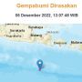 Pusat Gempa Jember di Tengah Laut, Terasa Hingga Lumajang