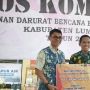 Pos Indonesia Beri Bantuan Tabung Gas untuk Korban Erupsi Semeru