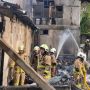Diduga Korsleting Listrik, 3 Rumah Hangus Terbakar di Matraman