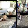 Detik-detik ODGJ Bacok Orang dengan Golok, Polisi Lumpuhkan Kaki Pelaku