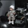 Potret Gemas Baby Ameena Bergaya Tema Safari di Atas Vespa, Warganet: Kayak Boneka