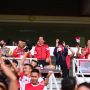 Ekspresi Jokowi Nonton Timnas Indonesia Menang Tipis 2-1 Atas Kamboja di SUGBK
