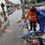 Terjang Banjir, Kereta Api Tujuan Stasiun Surabaya Pasar Turi Tetap Lewat Jalur Utara