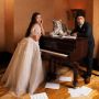 4 Potret Tiara Andini dan Alshad Ahmad Pakai Gaun dan Jas Bareng Selen, Diduga Jalani Prewed