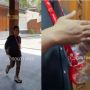Pertama Ngantor Tak Pakai Masker, Gibran Bikin Wartawan Ngakak Gegara Kalungi Botol Mixue