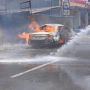 Mobil Bawa 11 Tabung Gas Meledak di Cakung, Api Menyambar Gerobak Tahu Aci