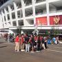 Semakin Sore Makin Ramai, Suporter Timnas Indonesia Penuhi SUGBK Jelang Lawan Vietnam