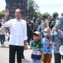 Jokowi Ajak Cucu Jalan-Jalan Ke Candi Prambanan, Kaos Mewah Jan Ethes Jadi Sorotan