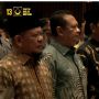 Berdiri di Samping Yusril dan Bamsoet, Jokowi Hadiri Rakornas Partai Bulan Bintang