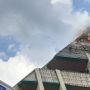 Sedang Direnovasi, Masjid Agung Batam Center Kebakaran, Diduga Penyebabnya Ini