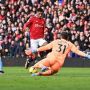 Manchester United vs Manchester City Masih Sama Kuat di Babak Pertama